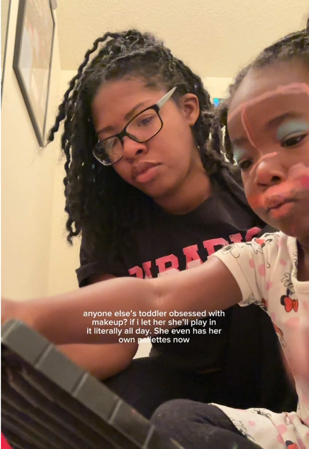 Being a girl mom is so fun. I’ve been trying to step into beauty content and this lil girl gone beat me to it lol #marleamarshey #girlmom #girlmomcore #toddlergirlmom #toddlergirl #toddlerthings #momlife #relatable 