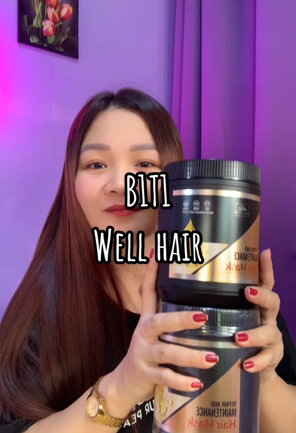 Legit well hair hairmask #wellhair #wellhairmaskrepair #wellhairmask #hairmask 