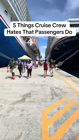 How often do you see these from other passengers?       Check the link in my bio for a cruise check list for easy sailing! #cruise #cruisetok #cruisetips #travel #vacation 