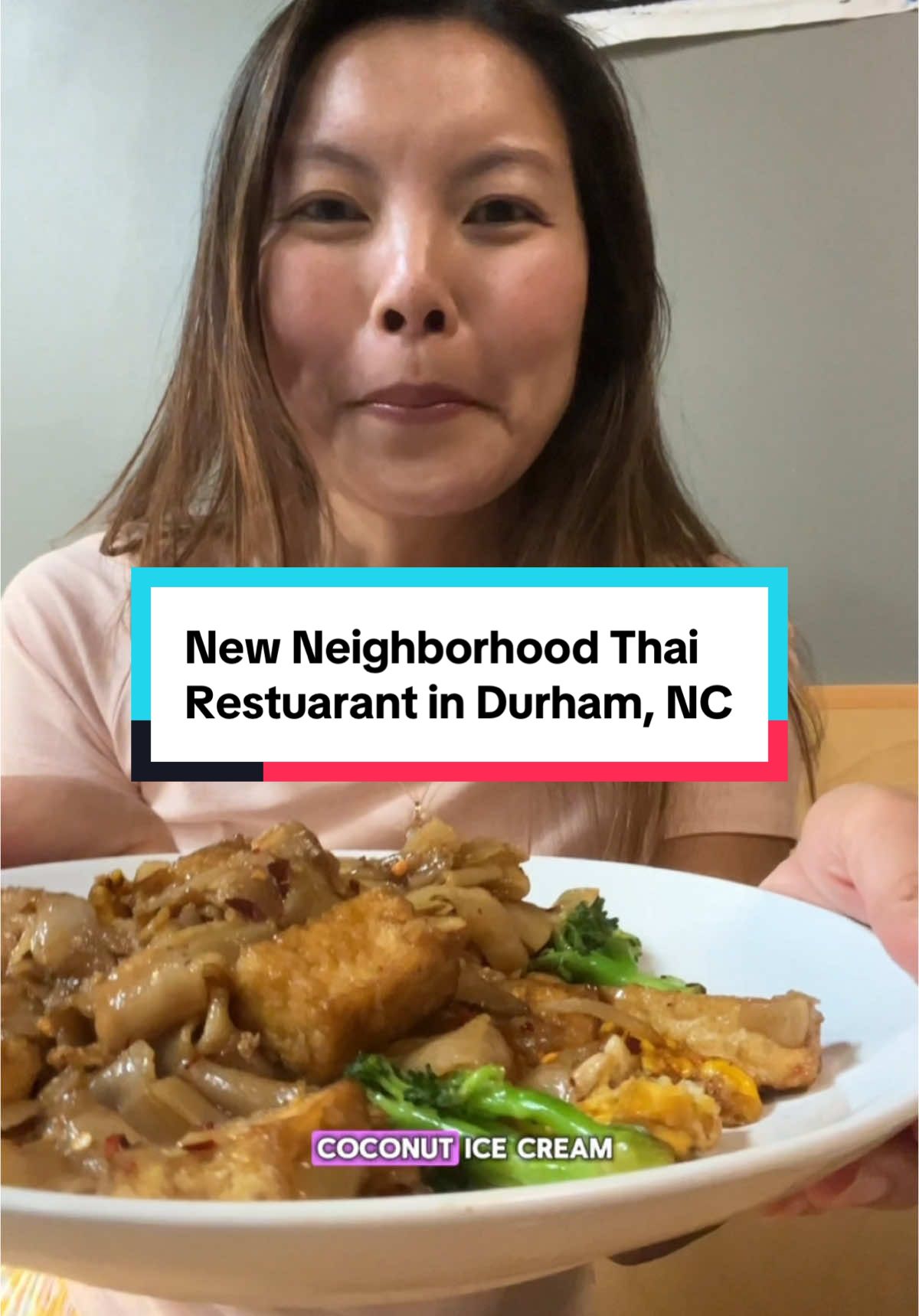 Cute and new Thai restaurant in Durham, North Carolina! Hope Cafe 4711 Hope Valley Rd # 1c Durham, NC Edit: I should have proofread the auto captioning 😣
