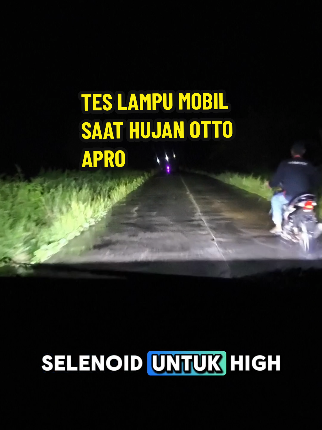 Rekomendasi lampu utama mobil dan motor soket H4 otto Apro tes saat hujan bergaransi #lampu #lampumobil #lampumotor #ottoauto #ottoApro #apro #headlamp #minibiled #biled #lampubiled 