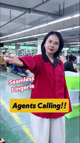 Hello boss, we’re a 23-year direct seamless lingerie factory. #factory #chinasourcing #amazon #import #export #yiwu #chinafactory #production #madeinchina #garmentfactory #manufacturer #buildingabusiness #lingeriefactory #brafactory #sourcing 