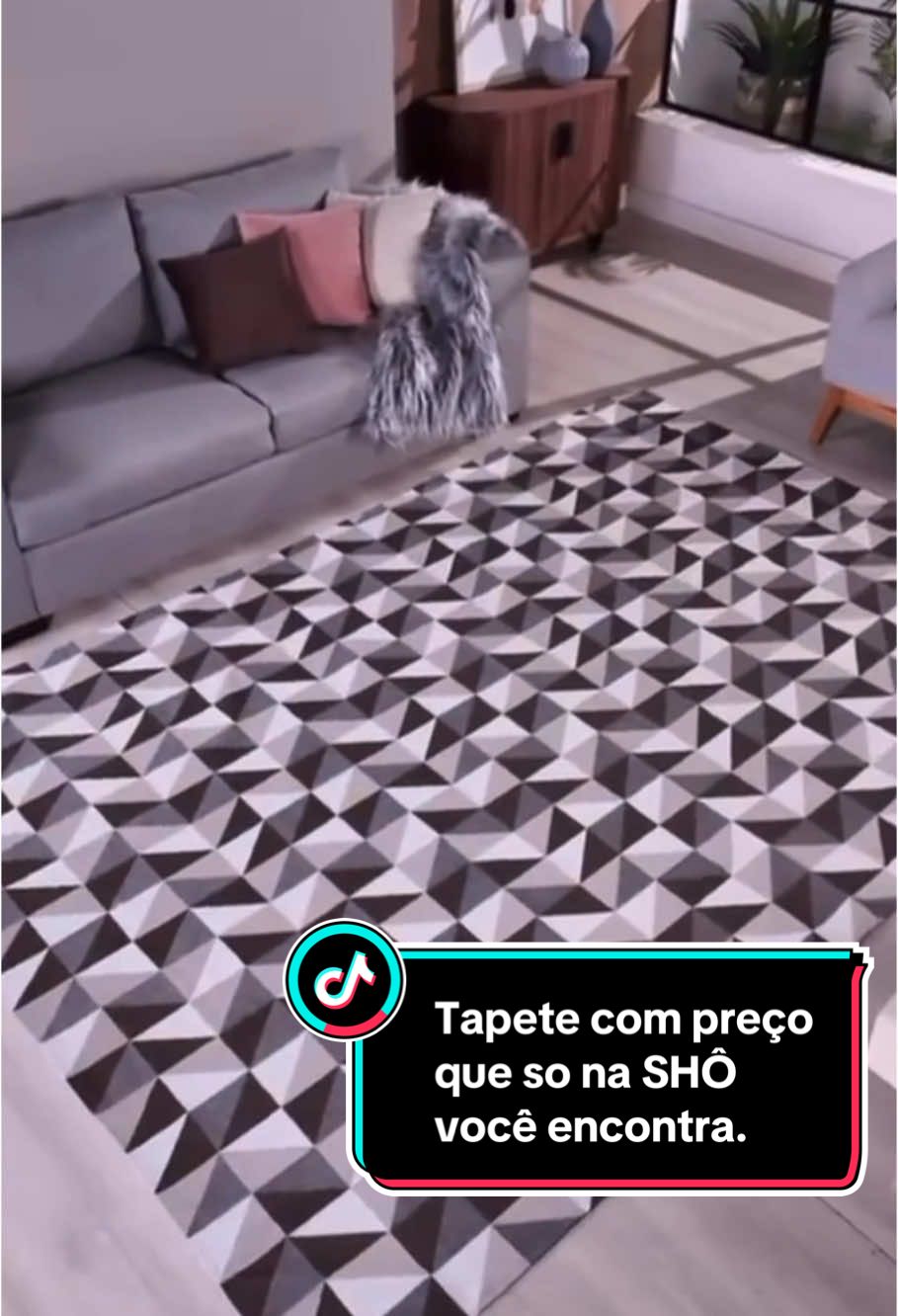 Tapete Jacquard 2,00 m x 3,00 m Antiderrapante Geométrico. E vocês não vai acreditar o valor, a partir de R$41,99 😱🧡🚨 A OFERTA PODE ACABAR A QUALQUER MOMENTO 🚨  ID do tapete aqui 👉🏻 AMA-RLU-QVE ##shopee##acheinashopee##achadinhosferfreitas##casa##decoration##sala##tapetejacquard