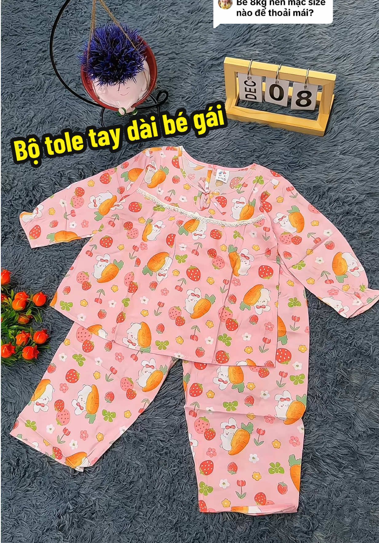 Trả lời @Trần Hoàng Long Muaa đồ tole vừa đẹp vừa mát, mặc được quanh nămm á mấy cô😍#doxinhmoingay #dobegai #dotaydaibegai #dotolebegai #xuhuong 