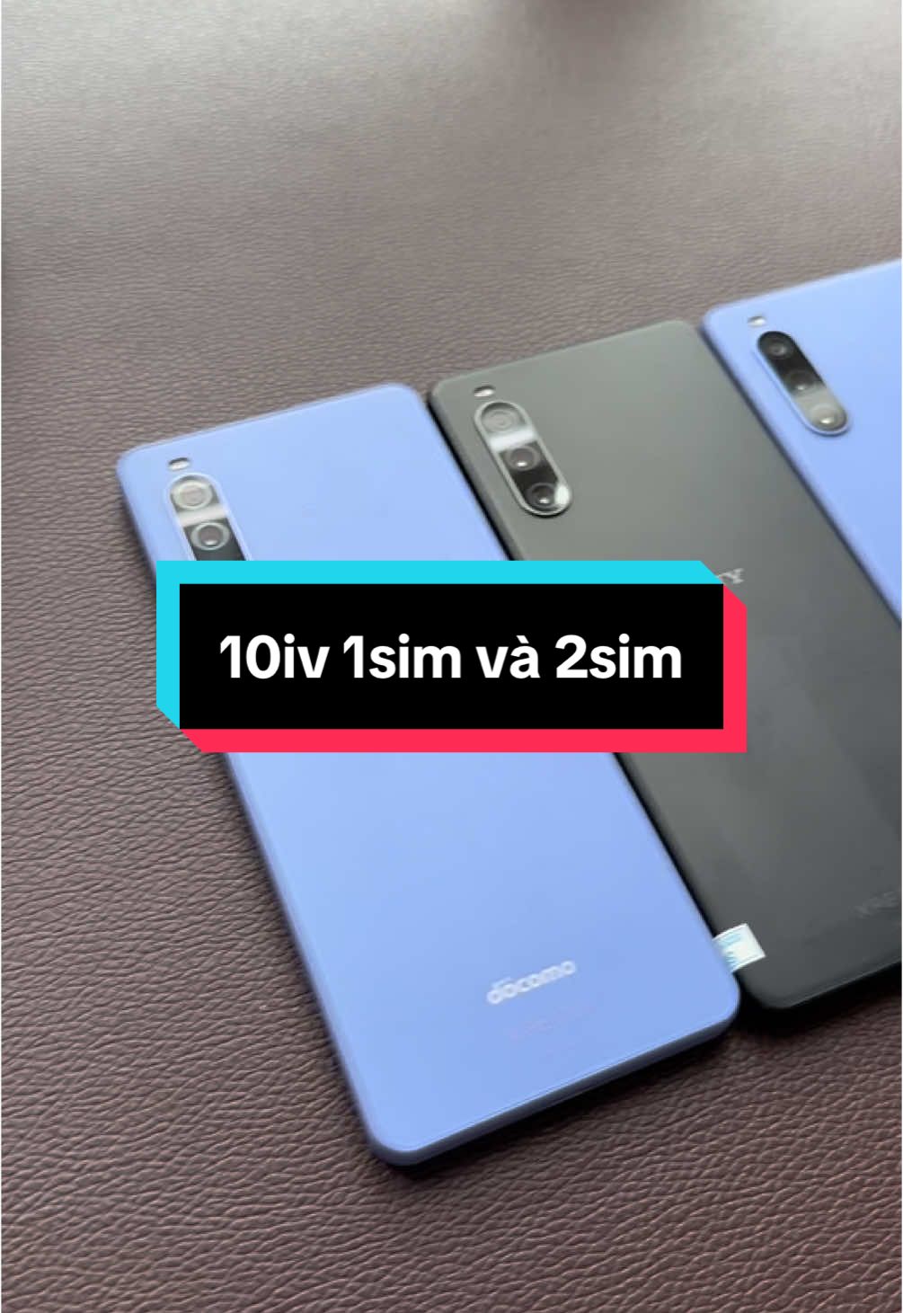 Nhỏ gọn. Pin trâu. 1sim 2sim. Sony xperia 10 mark 4 #xuhuong #dienthoai #sony 