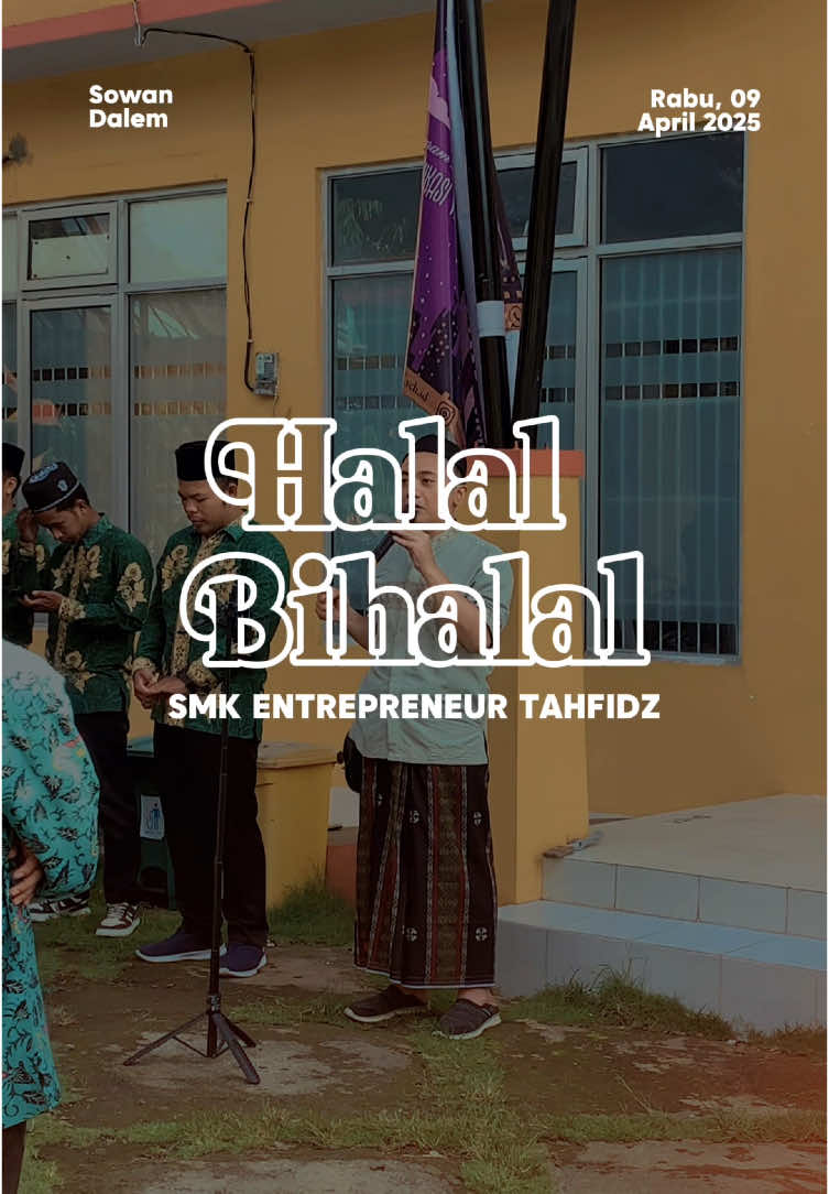 Halal bihalal ala SMK ENTAF kali ini spesial banget. Sowan ke ndalem, silaturahmi ke Kyai, dan bawa pulang keberkahan. Ini baru vibes sekolah yang gak cuma ngajarin ilmu, tapi juga adab! PPDB 2025 SUDAH DIBUKA! Yuk gabung bareng kami! #SMKENTAF #PPDB2025 #SowanKyai #Halalbihalal #SekolahKekinian #smkberbasispesantren #dkvgenteng #smkentrepreneurtahfidz #trending #desainkomunikasivisual #dkvbanyuwangi 