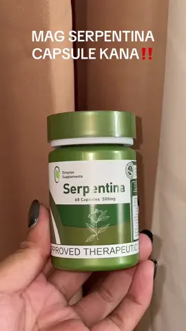 51kplus sold nato.irregular Karin ba try this Serpentina food supplements. #serpentina #serpentinacapsule #serpentinasimpleesupplement 
