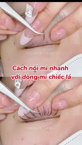 Nối mi nhanh với mi dòng mi chiếc lá đang hotrend luôn mấy ní. #vinh #noimichuyennghiep #phulieumiquan6 #mimatuot #mitrunghoa #midouyin 