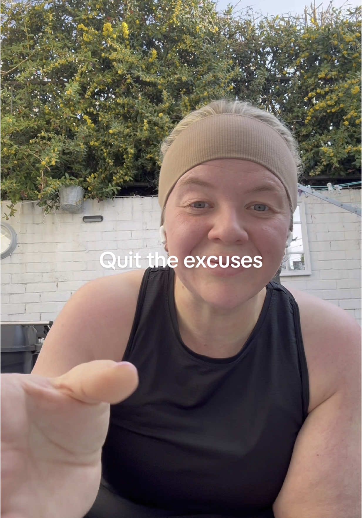 Quit the excuses & do it for you  #weightlossjourney #fyp #foryoupage #126lbslost #mindovermatter #changeyourhabits #changeyourlife #motivation 