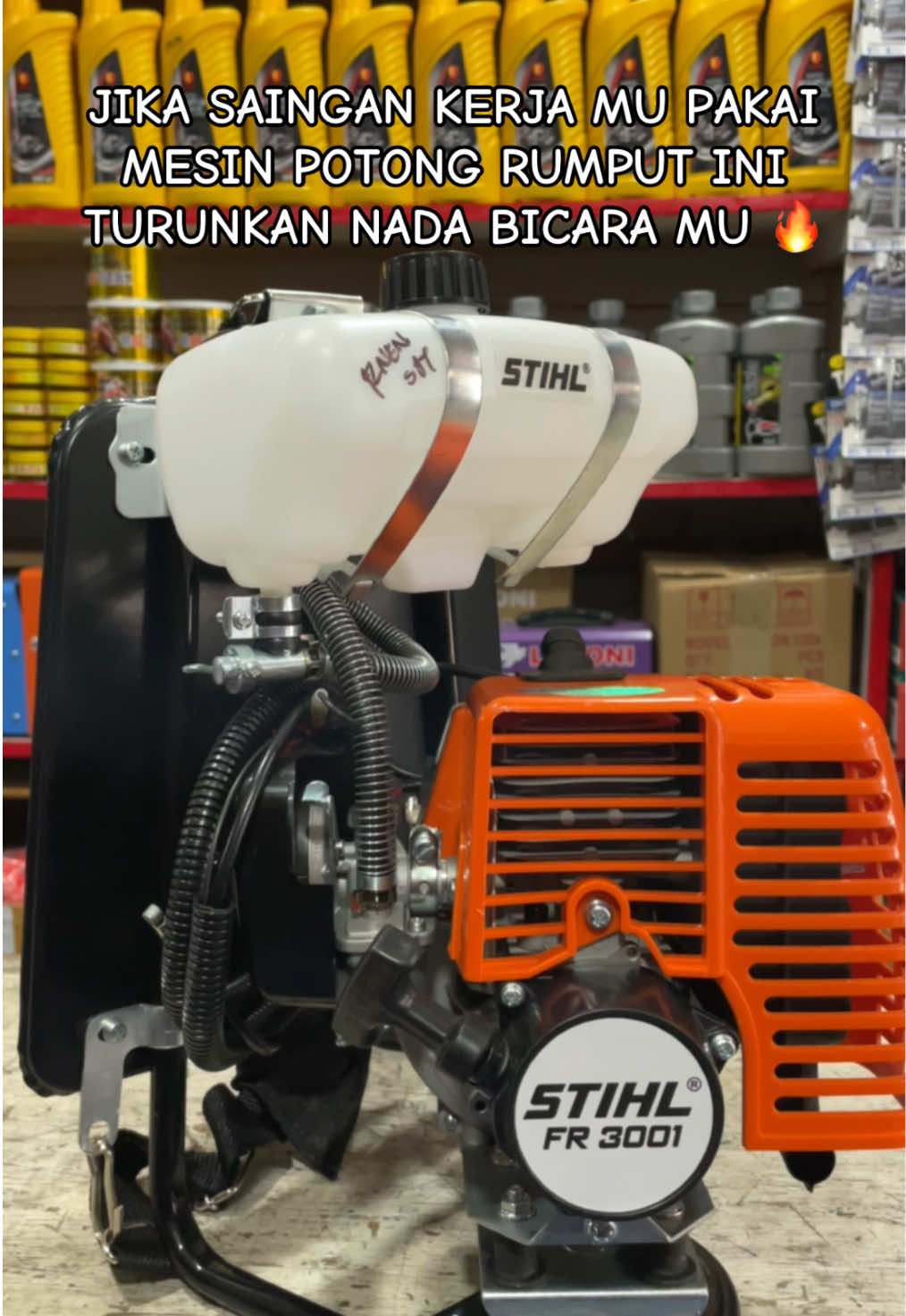 Cek keranjang kuning #fyp #fypage #mesinrumput #mesinpotongrumput #sthil 