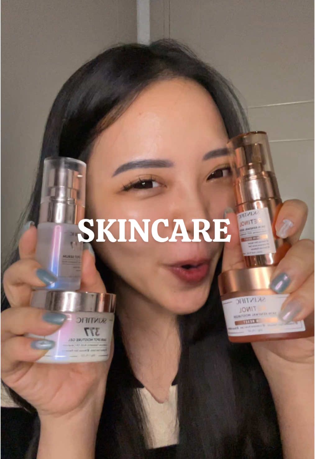 Combi skincare bikin glowing ✨🫶🏻 #skintific #retinol #symwhite377 