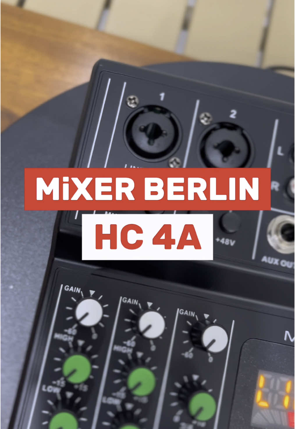 Mixer audio berlin HC 4A