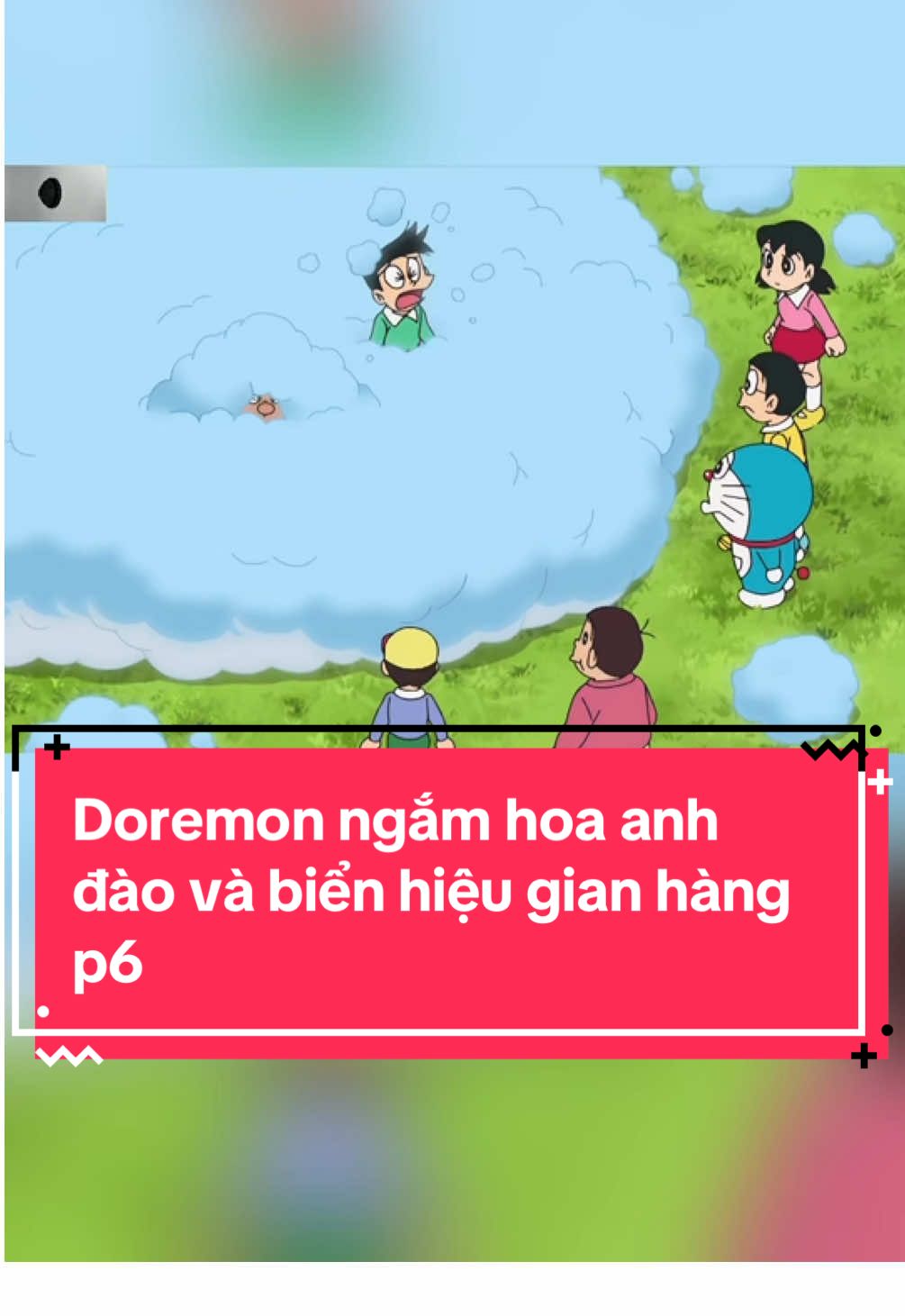 Doremon - ngắm hoa anh đào | biển hiệu gian hàng p6 #anime #hoathinh #doraemon #xuhuong #thonganime 