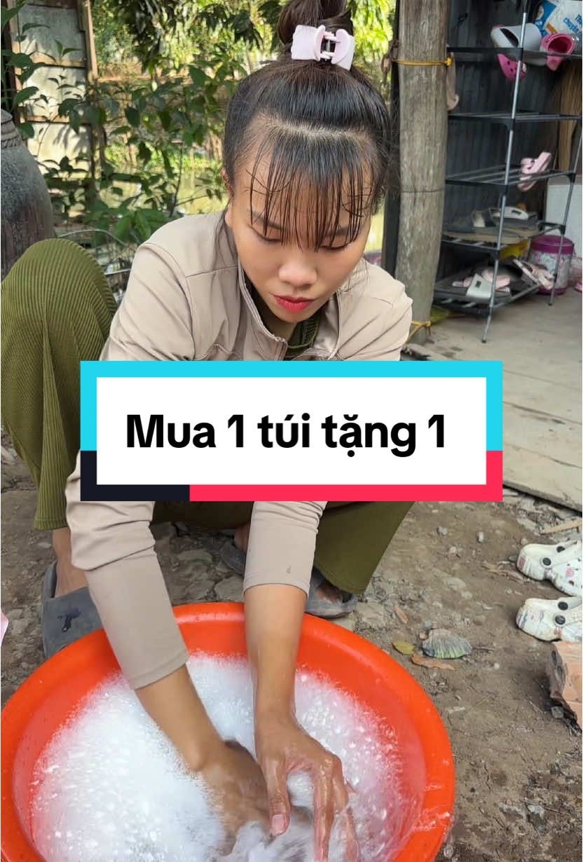 Mua 1 túi tặng 1 túi nước giặt TOPGIA #NguyễnThịMỹDung #xuhướng #nướcgiặt 