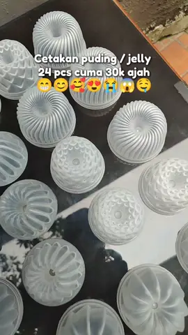 Rekomendasi Cetakan Puding Agar Agar Kecil 30 Ribu Dapet 24 pcs #cetakanpuding #cetakanagaragar #cetakanjelly #cetakanmini #cetakanbolu #alatdapur 