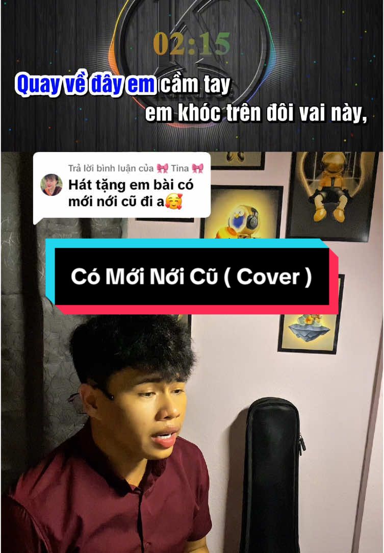 Trả lời @🎀 Tina 🎀  KRA || Có Mới Nới Cũ ( Cover ) Có đây cảm ơn em nha😊 #hungkra #cover #comoinoicu 
