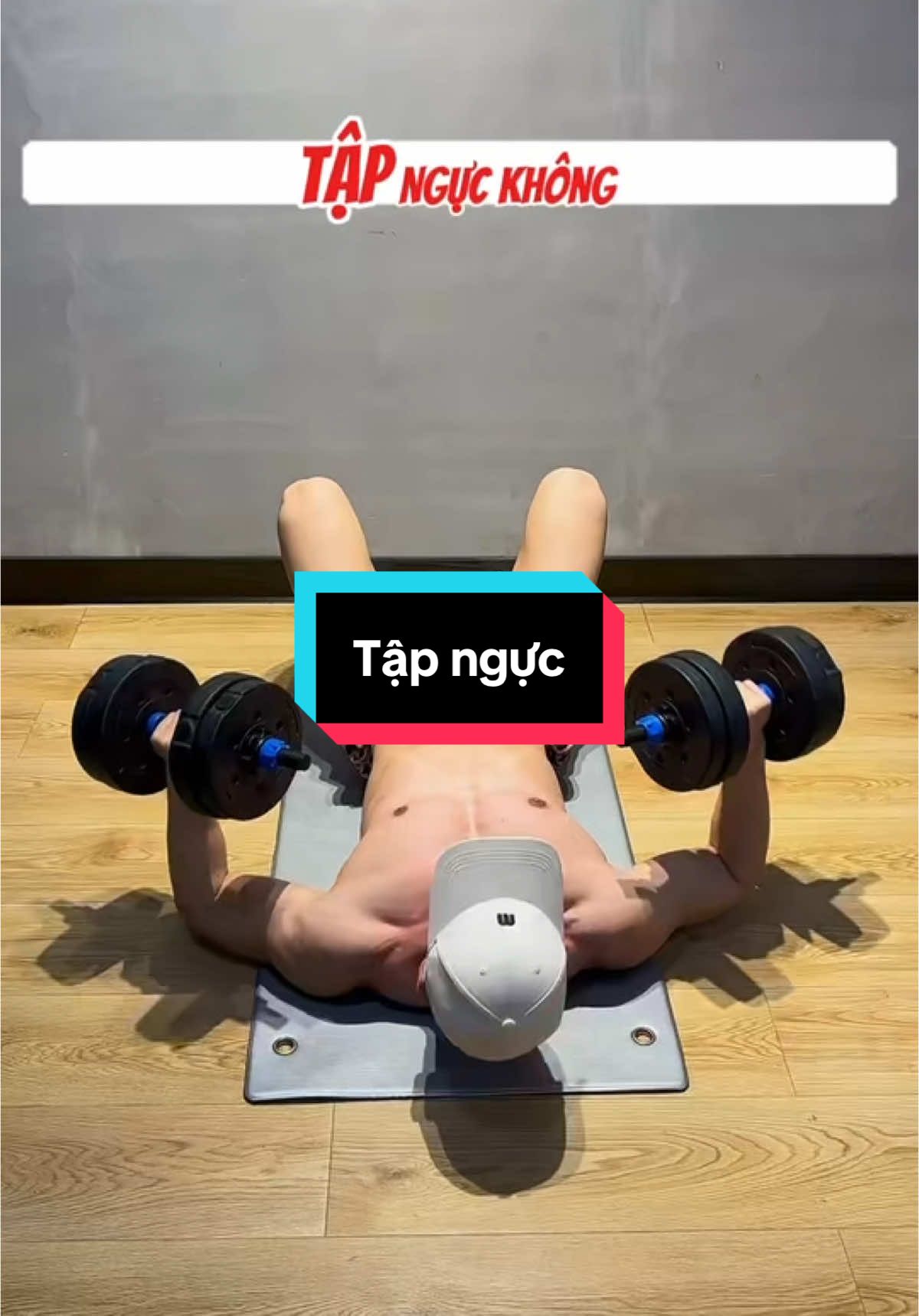 Tập ngực chỉ cần làm tốt những động tác này là đủ. ###homeworkout #Fitness #gym #baitapnguc #fyp 