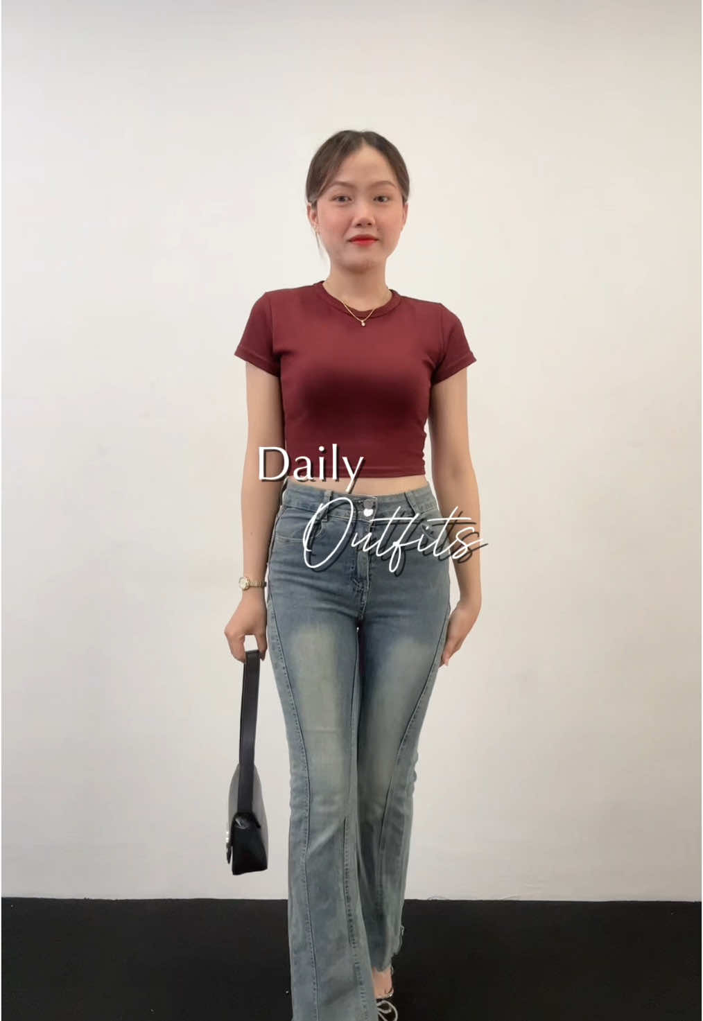 Outfit Check✨ #luxedlabeljeans #belilokal #skirt #jeanshighwaist #jeanswanita #rekomendasijeans #racuntiktok #tryon #outfit #fyp #viral #tren #Lebaranekstrasale