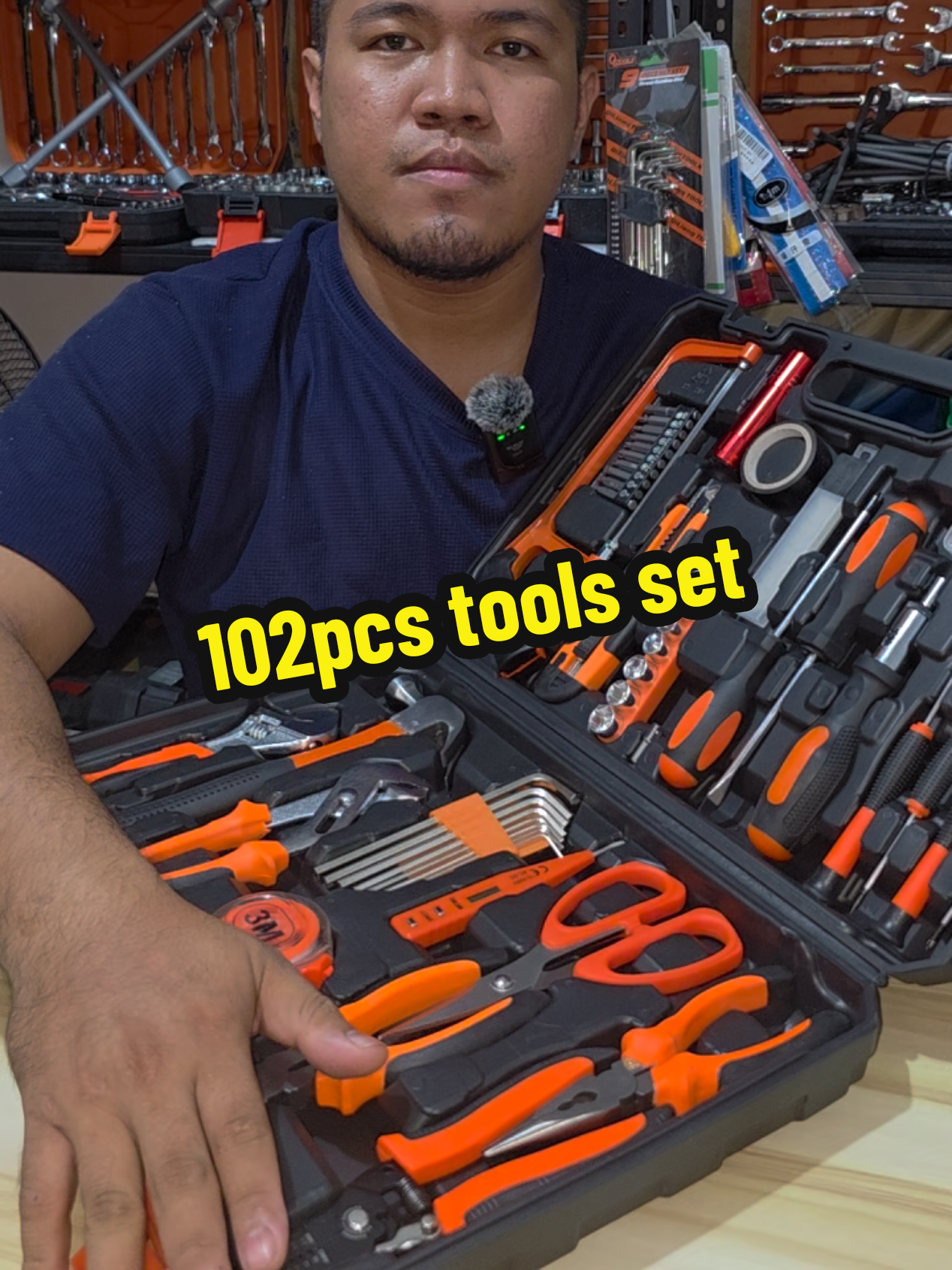 102 pcs industrial tool set #reaimtoolset #toolset #industrialtools #102pcstoolsset 