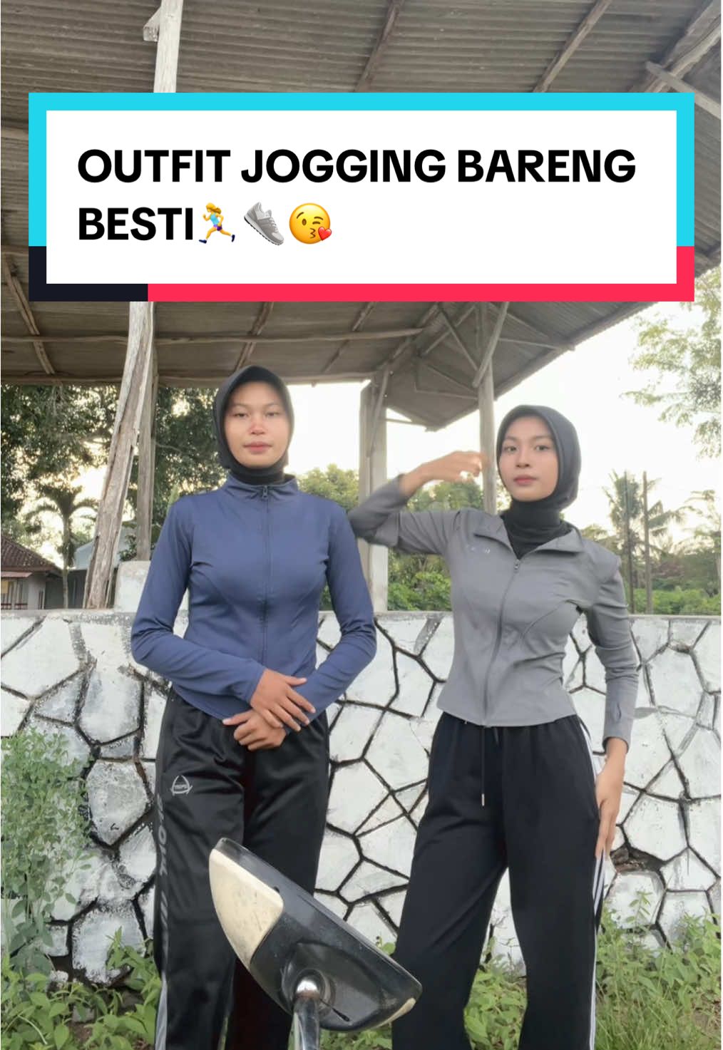Outfit jogging kita ada di keranjang bess😘 #outfitjogging #outfitolahragahijab #outfitolahraga #outfitolahragawanita #ootdsport #jaketolahraga #jaketolahragawanita #fyp 