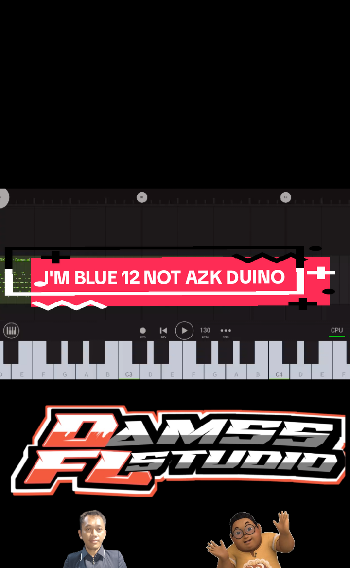 I'M BLUE 12 NOT AZK DUINO #azk #BASURI #rame #flstudio #masukberanda #fyp #fypシ゚viral #anjay #nadasendiri #imbluedabadeedabadie #gamgamgampiara 
