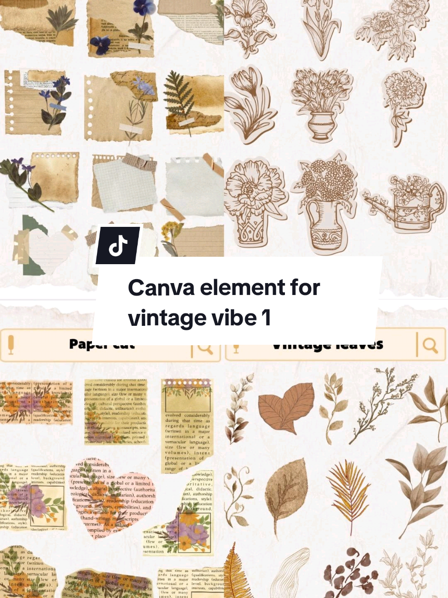 Part 1: Canva element keyword for vintage vibe. #vintage  #canvaelement  #canvaelements  #canvaelementskeywords  #vintagevibes  #aestheticvibe  #tutorialcanva  #canvadesign  #trending  #xuhuong  #viral  #ypfッ  #aesthetic  #vintagecanvas 