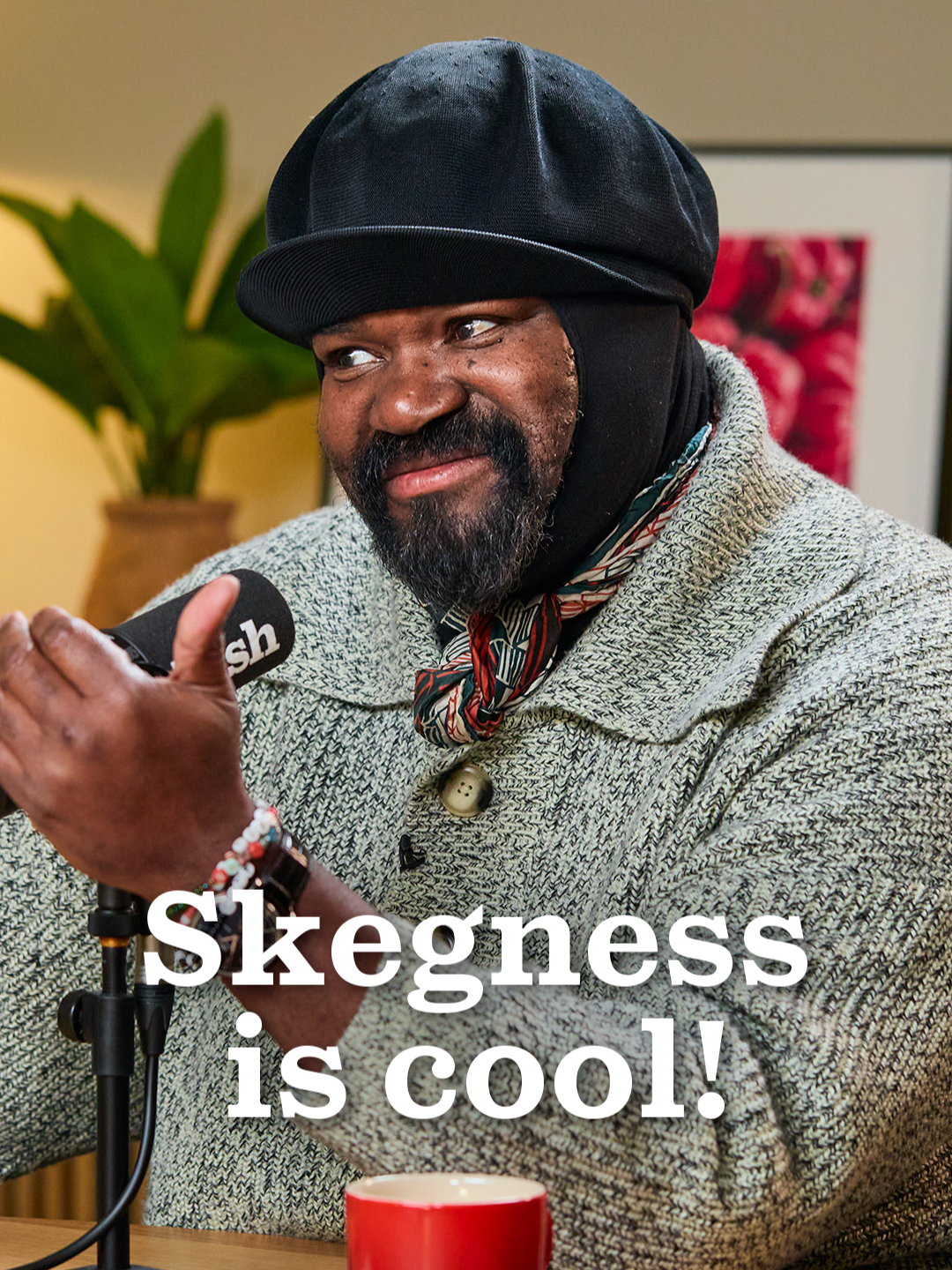 @gregoryportermusic has everything he needs right in #Skegness!  🤡🍦🎡🌊 @waitrose @nickgrimshaw #AngelaHartnett #DishPodcast #GregoryPorter
