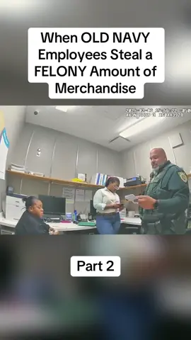 When OLD NAVY Employees Steal a FELONY Amount of Merchandise #cops #copsoftiktok #police #policeofficer #bodycam #crime #truecrime #truestory #foryou #fyp 