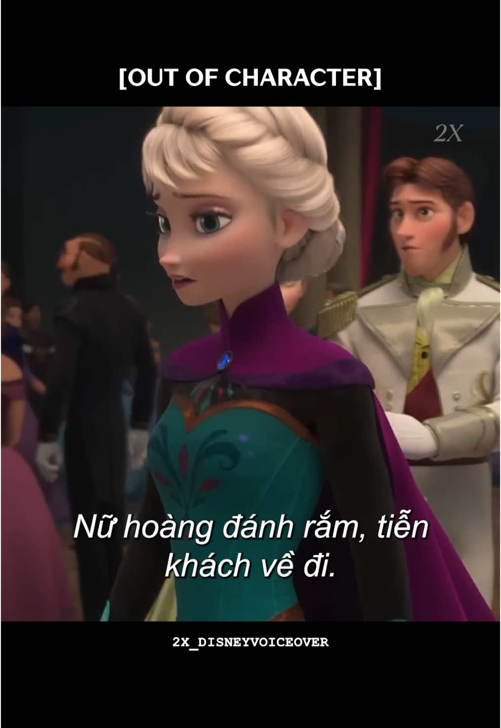 Lí do thật sự Elsa đóng cổng lâu đài tiễn khách vào ngày đăng quang #ooc #vietdub #dubbing #disney #frozen #elsa #anna #partyisover #fyp #viral 