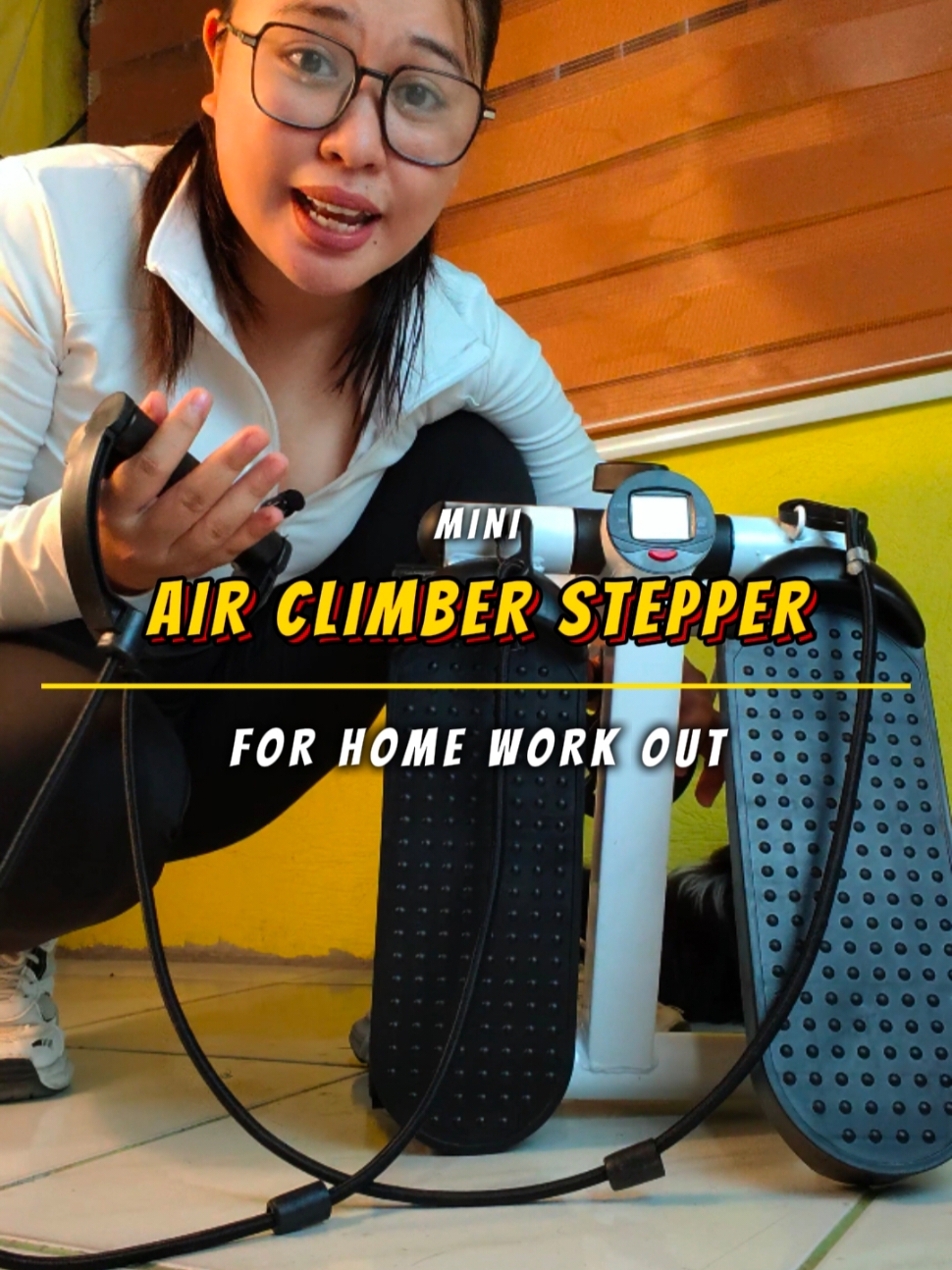 AIR CLIMBER STEPPER WITH RESISTANCE ROPES—SILENT, LIFTABLE GLIDER FOR HOME WORKOUT air climber  air climber stepper workout stepper equipment stepper workout machine stepper exercise stepper exercise review stepper climber machine stepper exercise machine #homeexercise #Fitness #fitnessmotivation #homeworkout #silentstepper #homecardio #workoutmotivation #gymtoks #airclimber 