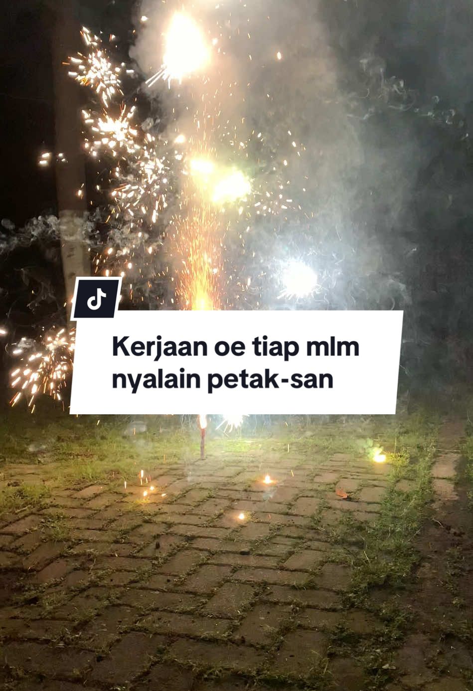 Mau gimana lg, drpd nak owe yg berisik mending denger petas*n yg silent. Wkwk..  #petasan #petasanairmancur #petasanpancuran #kembangapi 