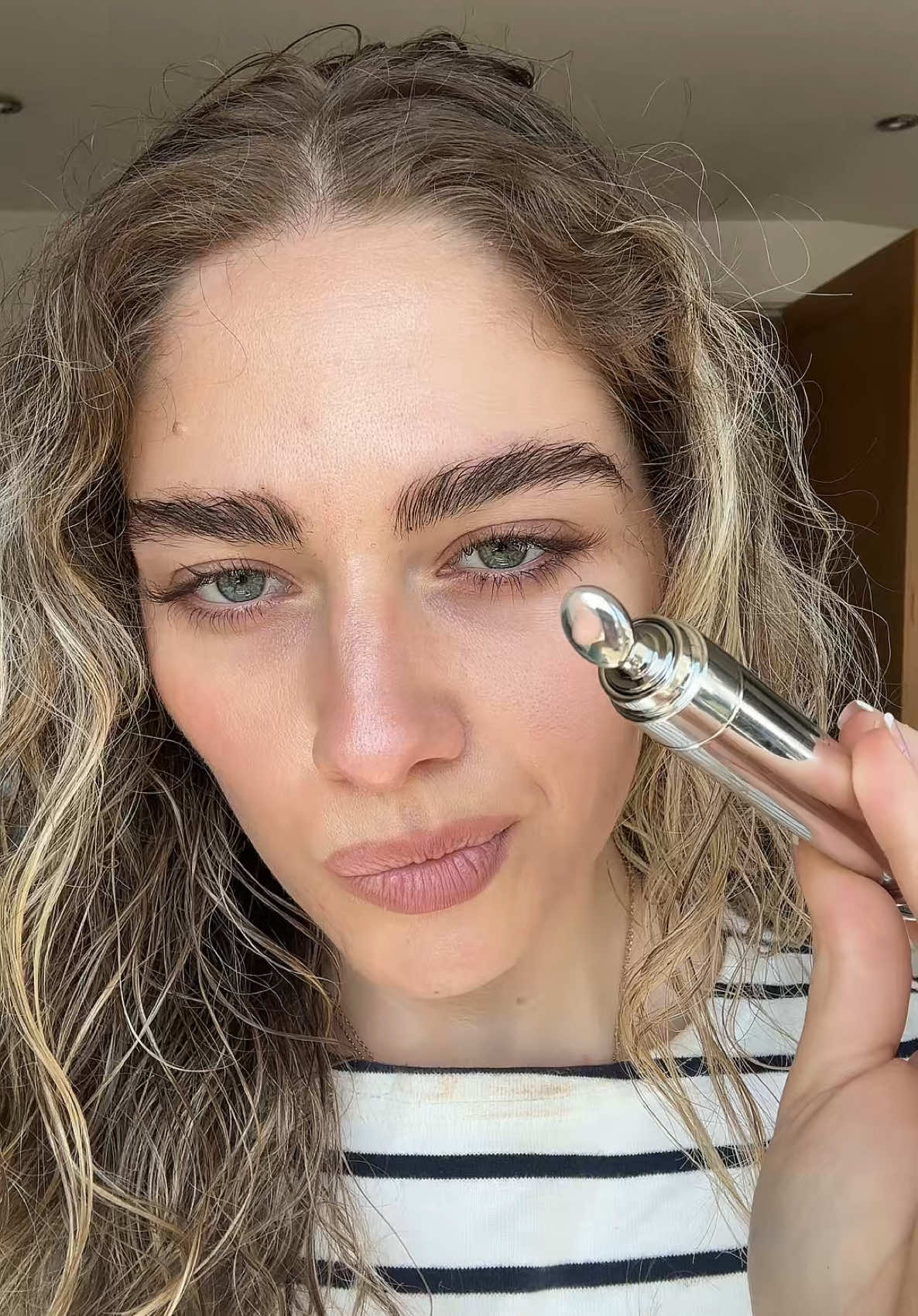 trying the @Isamaya Beauty 5 point lift in ‘fair’. love for under my eyes, it’s extremely lightweight!!! low coverage, i would say 🫶🏻🎀