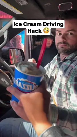The mess 😭 @detaildrivenjh#drivinghacks #dairyqueen #eatingshow