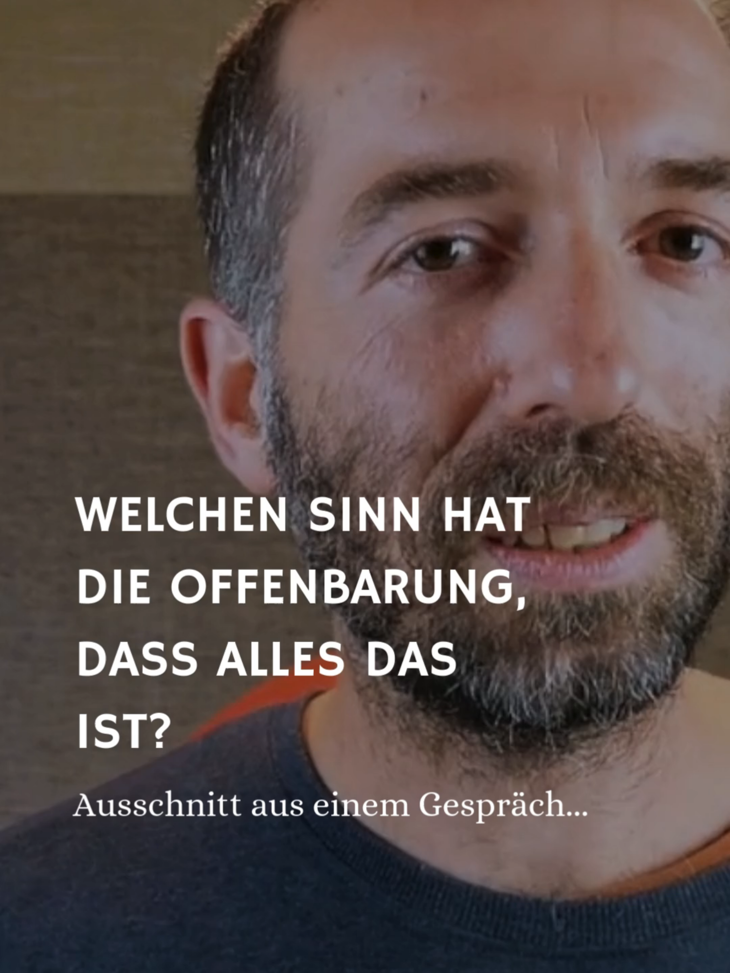 Welchen Sinn hat die Offenbarung, dass alles das ist? www.danielstoetter.com #nondualität #nonduality #nondual #advaita #satsang #erleuchtung #enlightenment #achtsamkeit #mindfulness #meditation #ganzheit #trauma #werbinich #whoami #wahreworte #truenature #truewords