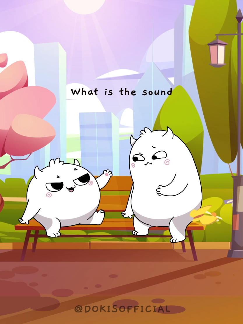 What is the sound of one hand clapping? 💥🤪 #dokis #cartoon #animation #onehand #slap #clap #funny #funnyvideos #viralvideo #animatedshort  #viralhumor  #darkhumor #bffgoals 