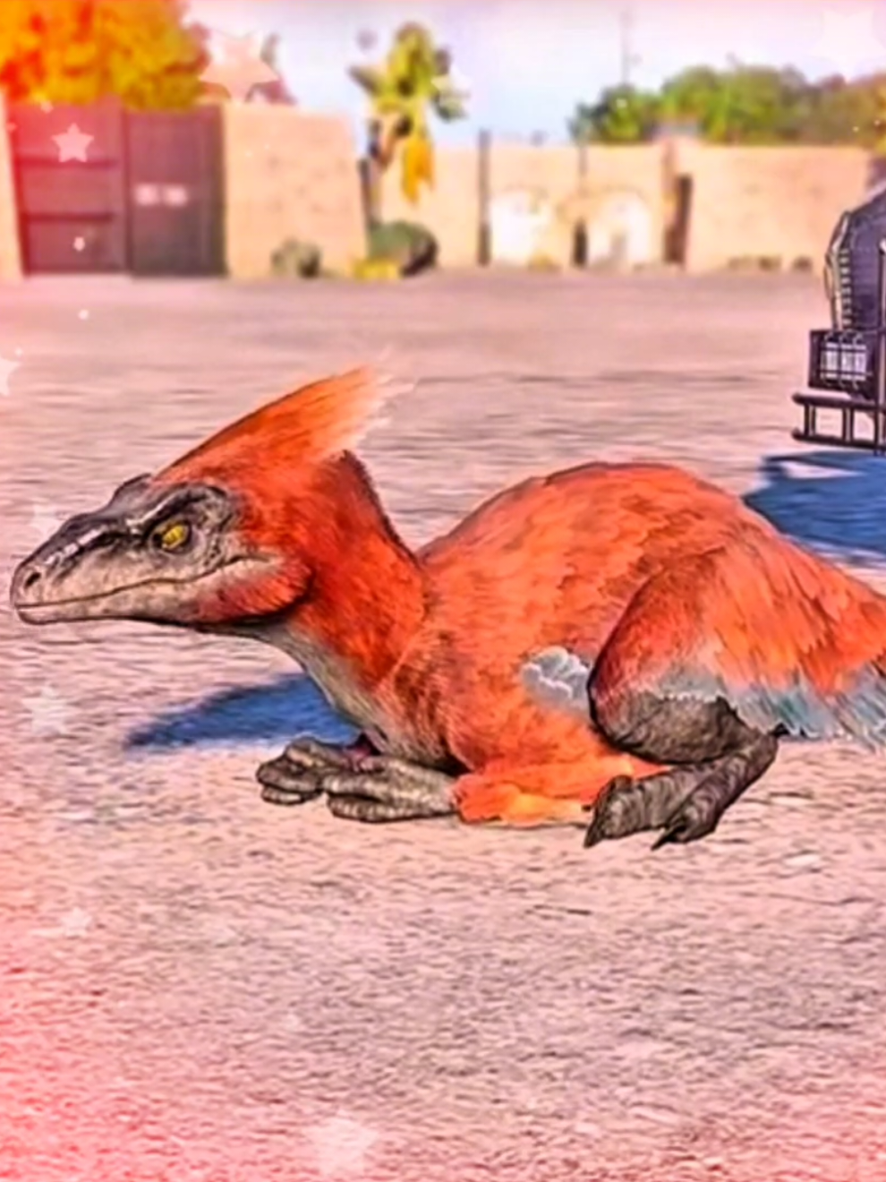 #PYRORAPTOR this is lowkey lazy but cute pyroraptorsss 😇#jurassicworldevolution2 #jurassicworld  #dinosaurs #jurassicpark #dinosaur #foryou #jurassicworlddominion 