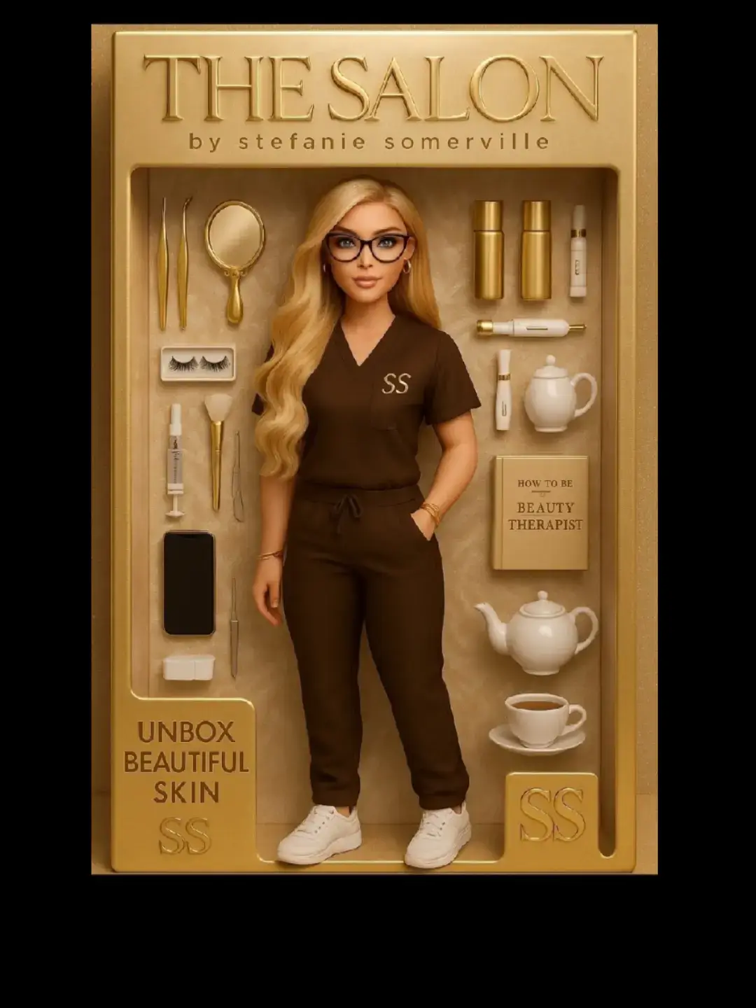#dollboxtrend #beauty #foryou #dollboxtrend #fyp #foryoupage #salonlife✂️💫 #glasgow #aesthetics #tiktok #trend #scrubs #foryoupage❤️❤️ #fy #nikiminaj #barbie @Swanky sets scrubs 
