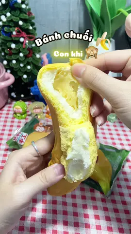 Bánh bông lan chuối i hình#mosquito #banhbonglan #banana #unboxing #xuhuong 