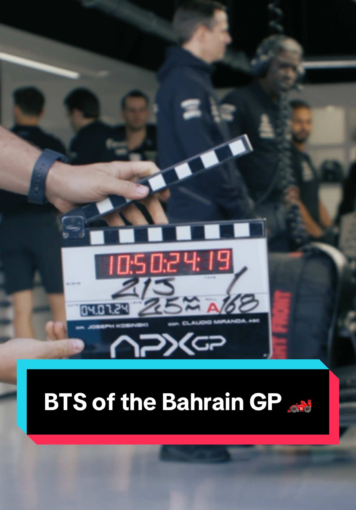 Experience the innovation. A look behind the scenes of #F1Movie, only in cinemas June 25. #BahrainGP #F1 