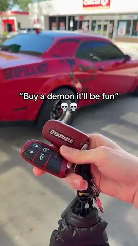 It’s pretty fun ngl 😌😏 #foryou #fyp #viral #srt #dodgedemon #jslo 