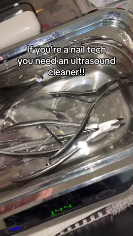 Its going to get in all the nooks & crannies!!😂  I got mine from Amazon, lmk if you need the link🫶🏽 #nailtech #atlnails #cleantools #CleanTok #nailhealth  