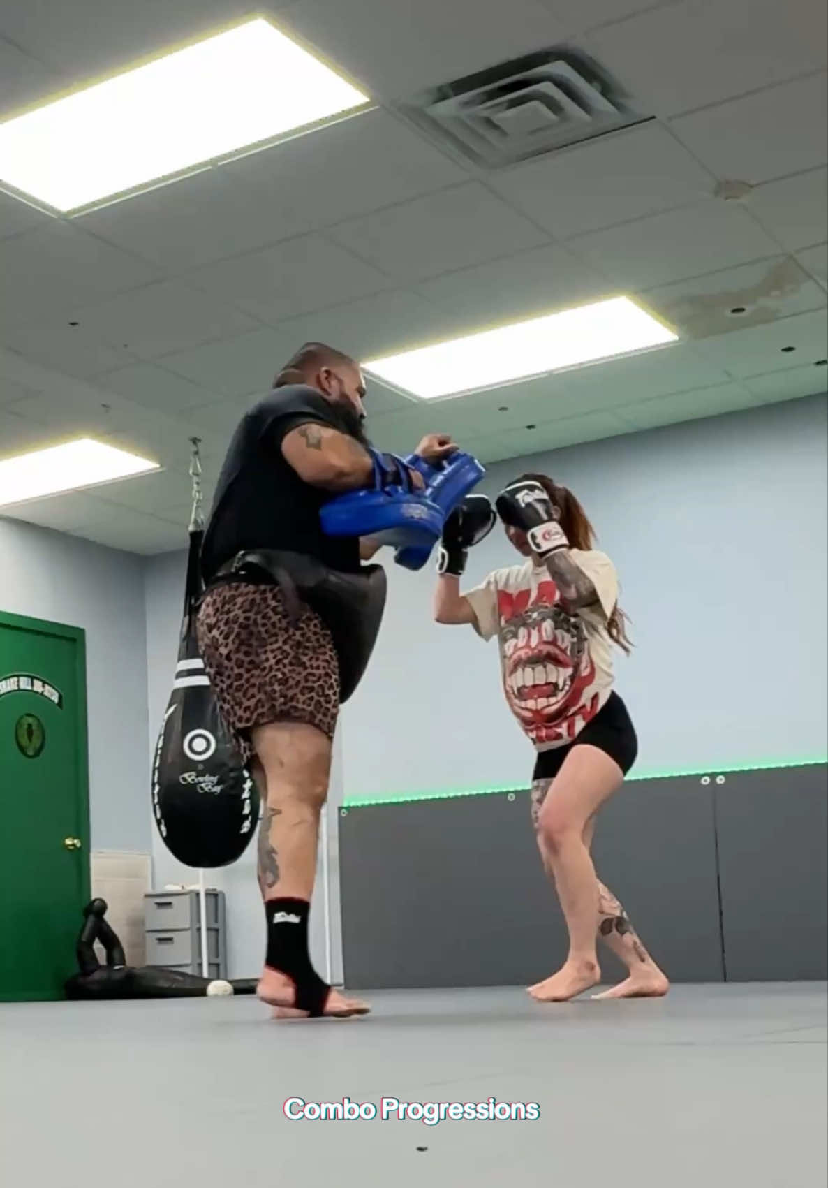 First time trying these combos watch the progression 