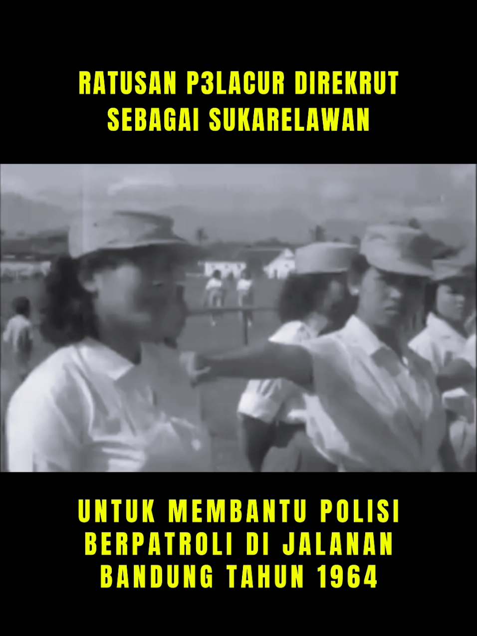 Pel4cur jadi Sukarelawan #sejarah #viraltiktok #fyp #bandung #kupukupumalamseries🦋 