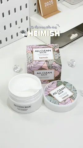 Sáp tẩy trang thuần chay HEIMISH 🍏🍀🍀#xuhuongtiktok #unboxingvideo #riview #xuhuong #saptaytrang #heimish #heimishcosmetic #skincare #taytrang 