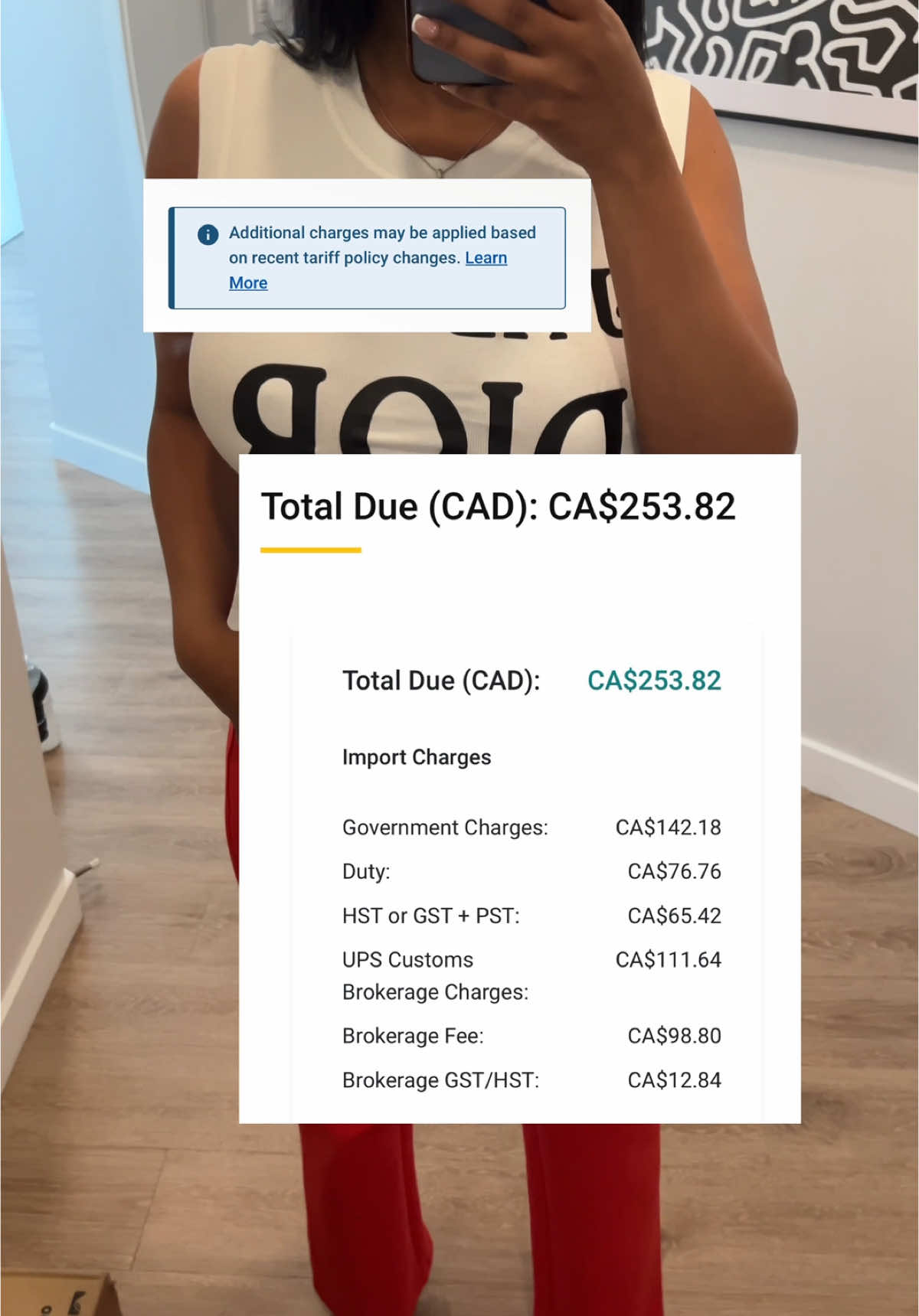 US tariff fees are so frustrating #SmallBusiness 