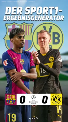 Borussia Dortmund trifft heute im CL-Viertelfinale auf den FC Barcelona!🔥 Doch wie wird das Spiel ausgehen?🤔 Macht einen Screenshot und schreibt euer Spielergebnis in die Kommentare!💪 #sport1news #sport1 #fcbbvb #ucl barcelona #bvb #fussball