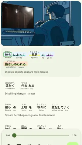 『Luka Negara』 #bahasajepang #shadowing #learnjapanese #music #liriklagu #peace #おすすめ #fyp 