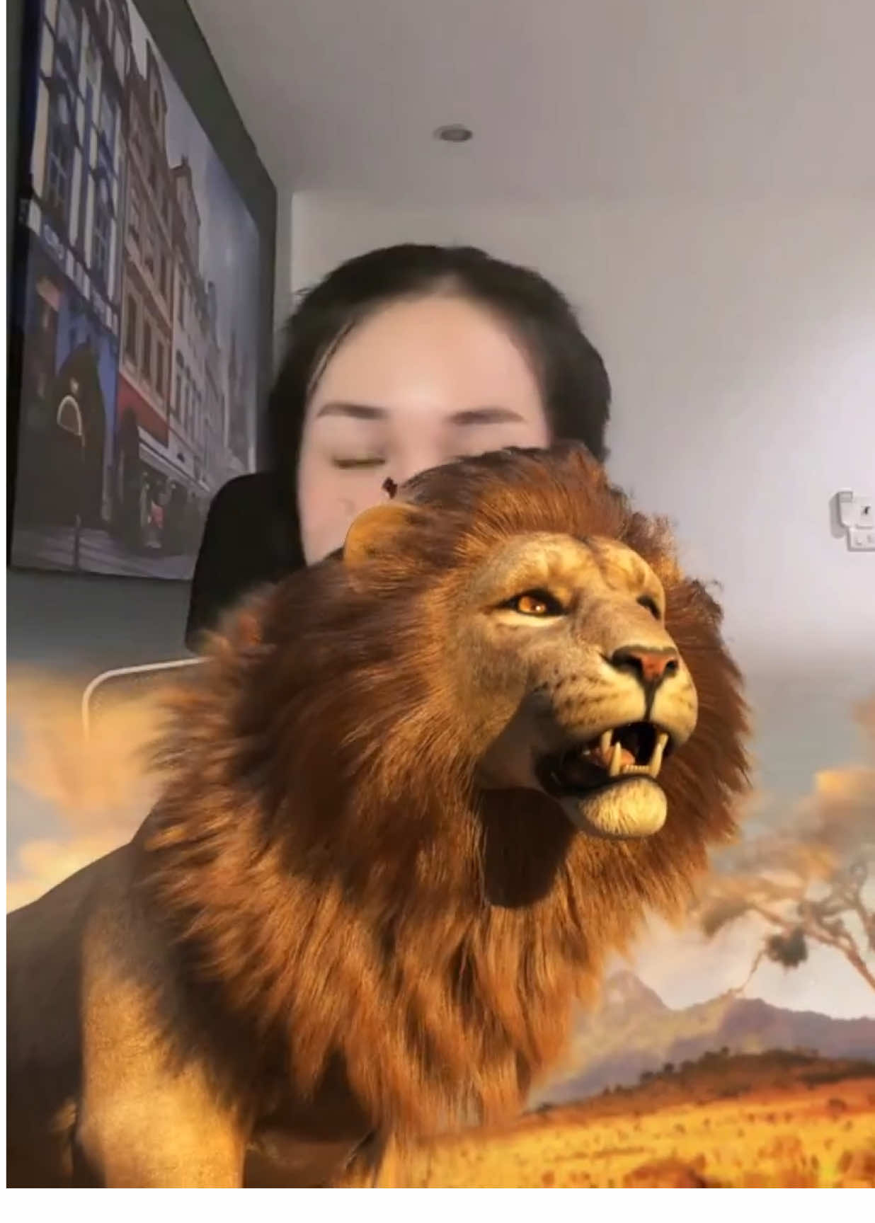 @Jetsada..  🦁🦁ขอบคุณนะคะสิงโตตัวแรกสวยมาก🧡☺️#ของขวัญ #VJ 