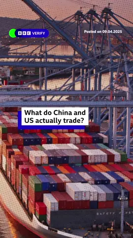 US President Donald Trump has announced a 90-day pause on higher tariffs for dozens of countries - but hiked levies on China to 125%. But what exactly do the two countries trade? #Tariffs #US #China #TradeWar #DonaldTrump #News #BBCNews
