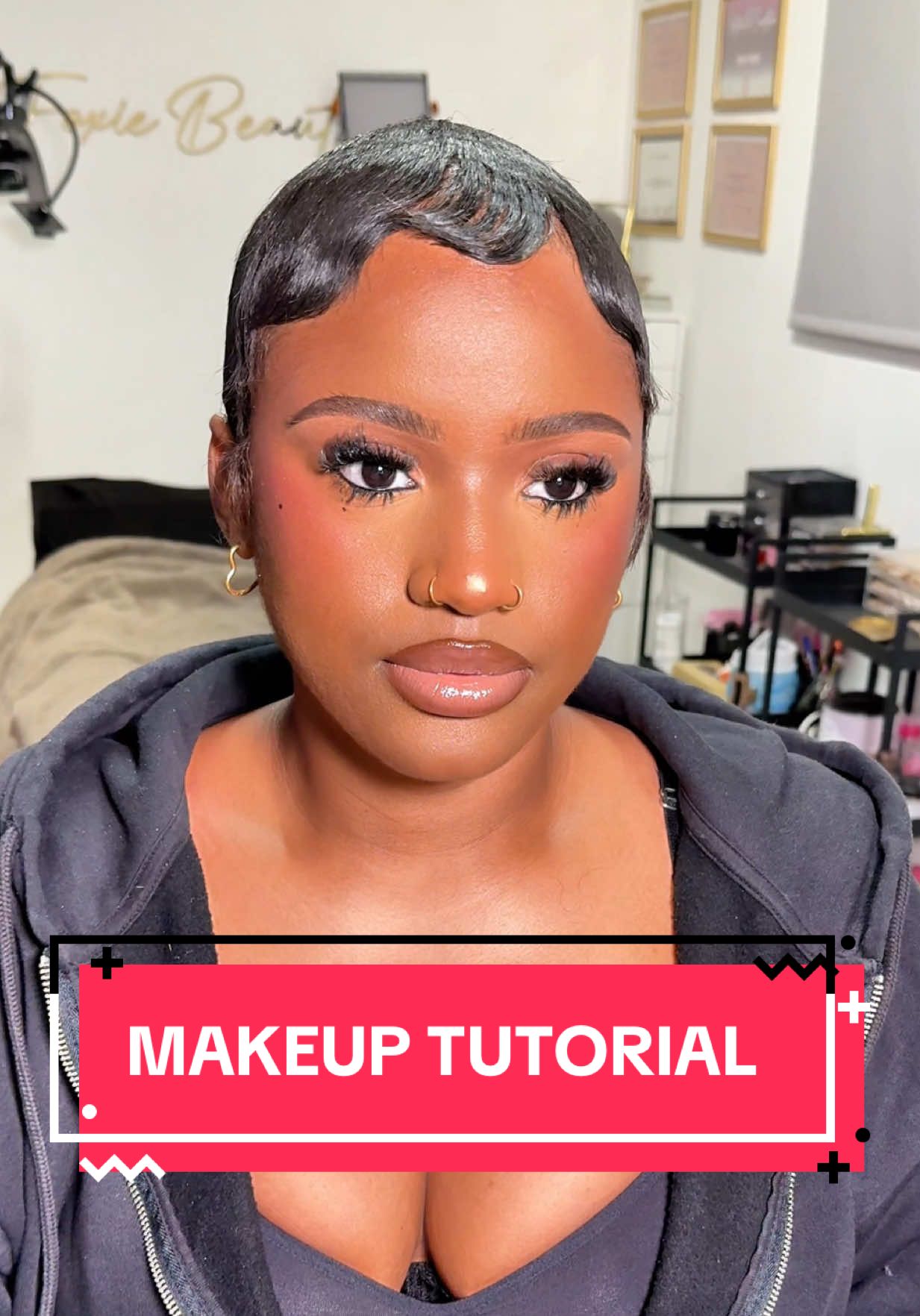 Please engage & follow my IG @beautiebyad if you would like me to post more makeup tutorials💕DM to purchase my makeup manual Ebook‼️ #fyp #makeup #makeupartistcheck 